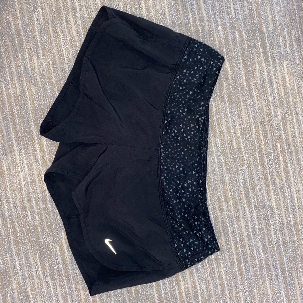 Nike black workout shorts
